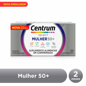 CENTRUM SELECT MULHER 50+ 60CPR