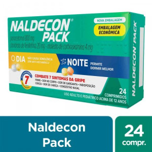 NALDECON PACK DIA/NOITE 24CPR